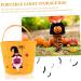 STOBAZA Orange Decor 3 Pcs Halloween Candy Bag Handbags Orange Basket Candy Basket Pumpkin Child Portable Halloween Decor - Buy Online on GoSupps.com