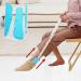 Sock Aid Device Easy on Sock Aid Tool Pulling Assist Device Stocking Slider - Comfortable and Professional Sock Aid for Seniors Disabled Gyouza Lake Blue - Buy Online on GoSupps.com