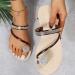 Orthopedic Bunion Corrector Sandals for Women | Retro Rhinestone Flower Open Toe Flip Flops | Breathable Summer Beach Shoes for Flat & Hallux Valgus - Size 6 Green - Buy Online on GoSupps.com