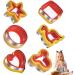 Xiaocao Dinosaur Sandwich Cutter | Stainless Steel Kids Cartoon Tool | Easy Peanut Butter & Jelly Cutter for Children Boys Girls and Babies - Buy Online on GoSupps.com
