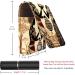Shop Stylish African Ethnic Leather Lipstick Case | Mini Lip Gloss Organizer with Mirror - Perfect for Travel - Buy Online on GoSupps.com