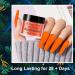 Honey Joy 8pcs Fine Dipping Powder Nail Color Kit - Orange Green Yellow Red Purple Dark Blue | Gel Polish Effect, Smooth Finish (Dip-8pcs-01) - Buy Online on GoSupps.com
