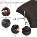 Buy 40cm Real Hair Extensions | 80g Dark Brown Remy Weft Sew-In Tresses for a Natural Look - Buy Online on GoSupps.com