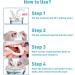 Snap-On Dentures with Box - 3 Pairs for Women and Men | Temporary Dental Veneers for Missing Teeth Repair - Buy Online on GoSupps.com