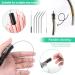 Straw Cleaner Brush Pipe Tube Cleaner Brush Set Small Bottle Cleaning Brushes for Sippy Cup Straw Teapot Nozzle 10 Pcs - Buy Online on GoSupps.com
