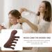 Minkissy Sandalwood Scalp Comb | Scalp Massage Comb & Wide Tooth Brush for Women - International Shipping Available - Buy Online on GoSupps.com