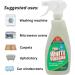 White Vinegar Spray 500ml - White Vinegar Cleaning Bundled with Lint-Free Microfiber Window and General Cleaning Cloths | Bundle by Glameno - Buy Online on GoSupps.com