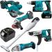 JRINK Makita LXT400 Replacement Battery | Compatible with MAK1430Li MET1821 & More | Fast International Shipping - Buy Online on GoSupps.com