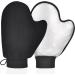 LOPHE Black Double Sided Self Tanning Mitt Applicator - Reusable Gloves for Self Tanners - Washable with Anti-slip Elastic Wrist - Ideal for Lotions, Mousses, and Creams - Buy Online on GoSupps.com