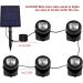 Coreslux RGB Solar Pond Lighting - Adjustable IP68 Waterproof Underwater Spotlights (5 Pack) for Garden & Diving - Buy Online on GoSupps.com