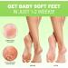 Foot Peel Mask - 3 Pairs | Exfoliating Callus Remover & Heel Repair - Aloe Vera Formula for Smoother Softer Feet - Buy Online on GoSupps.com