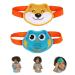 FOMI Kids Hot Cold Gel Ice Packs | 2 Pack | Multi-Use Fun Animal Designed Wrap for Head Eyes Elbow Wrist Ankle Knee | Pain Relief for Children Boo Boos Fever Sinus Headache | Reusable Compress