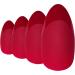 Bling Art Almond False Nails Fake Stiletto Matte Red Acrylic 24 Long Tips Glue - Buy Online on GoSupps.com