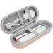 LOPHE Electric Toothbrush Travel Case Dustproof Toothbrush Storage Holder Portable Toothbrush Protective Cover Bag Electric Toothbrush Case Container for Business Camping Travel (Gold)