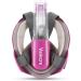 Vaincre 180 Full Face Snorkel Mask - Anti-Fog & Anti-Leak - Purple S/M - Buy Online on GoSupps.com