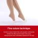Keenso Compression Stockings for Men & Women | Zippered Midi Socks | Open Toe Firm Support for Varicose Veins - Buy Online on GoSupps.com