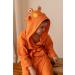 Ely Parker Kids Hooded Terry Bathrobe - Super Soft Turkish Cotton Towel for Boys & Girls Size 3-4 Years Comfortable & Absorbent - Buy Online on GoSupps.com