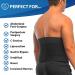 ORTONYX 12 Abdominal Binder for Men and Women - Post-Op Support Wrap - 3XL Plus Size Black - Buy Online on GoSupps.com