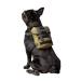 Oneigris Eureka hundred backpack small dog backpack with feces bag dispenser for daily hiking for small dogs green L 14 x W 6 x H 18 cm
