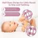 Buy BPA-Free Silicone Baby Bite Ring Toy - Soft Gripping Ball for 3+ Months - Dark Pink - Buy Online on GoSupps.com