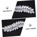 Mikinona 1pc Half up Hair Clip Wedding Decor Girl Hair Clip Hair Diamonds Crystal Hair Vintage Decor Bling Hair Barrettes Wedding Hair Pins Bridal Flower Comb Spiral Bride Zircon Headband - Buy Online on GoSupps.com