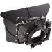 Foto4easy Carbon Fiber Matte Box,JTZ DP30 4x5.65 Swing-Away Matte Box with 15mm/19mm Rod Rail Rig for Sony FS5 FS7 ARRI RED Canon C100 C200 C300 Blackmagic BMPCC BMCC Pocket Cinema Panasonic Camera
