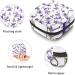 Large Capacity Women's Storage Bags for Bandages Menstrual Cups & Makeup | Travel Organizer | Crane & Lotus Pattern | 4.7x6.6x6 in - Buy Online on GoSupps.com