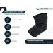 Compression Elbow Sleeves for Men & Women | Tailored Fit Tennis Elbow Support | High-Quality Elbow Compression Sleeve (Medium - Buy Online on GoSupps.com