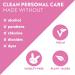 Personal Wipes for Feminine Care - Biodegradable & Plant-Based 40 Single-Use Cleansing Wipes | Travel-Friendly & Large Size - Buy Online on GoSupps.com