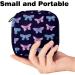Period Pouch: Teen Girls Sanitary Napkin Storage Bag - Purple Blue Butterfly Design - Buy Online on GoSupps.com