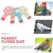 POPETPOP 4pcs Parrot Flight Suit Pet Africa Cotton XS - Buy Online on GoSupps.com