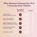 QSTA Myo-Inositol & D-Chiro Inositol Supplement for Women 4100mg (40:1 Ratio) 9-in-1 Hormonal & Metabolic Support with Folate, Vitamin B6, B12, D3, Zinc & Chromium 180 Count (Pack of 1) 1 - Buy Online on GoSupps.com