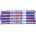 50 X Traditional British Red White Blue Rock Sticks Handmade Traditional Rainbow Classic Sweets Retro Seaside Gift Wholesale Confectionery - Buy Online on GoSupps.com