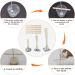 Buy 60 Cotton Candles - Smoke-Free Stainless Steel Holder 3 Sizes (10-15-20cm) - Perfect for DIY Projects - Buy Online on GoSupps.com