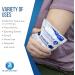 Dynarex Disposable Ice Packs for Injuries - 24-Pack Cold Compress for Swelling, Sprains & Pain - Buy Online on GoSupps.com