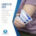Dynarex Disposable Ice Packs for Injuries - 24-Pack 4x5-Inch Cold Packs for Swelling, Sprains, and Muscle Pain - Buy Online on GoSupps.com