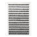 DIY Lash Extension Kit - 280 PCS Individual Lashes 9-16mm 40D Curl Lash Bond & Seal Glue Remover Eyeliner Mascara Tweezers - Perfect Beginner Set for Home Use - Buy Online on GoSupps.com