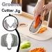 Vegetable Finger Protector Safe Cutting Whisk Cutting Aid Ergonomic Nonslip Kitchen Tools for Food Preparation Vegetables Cutting Suitable for Home and Catering - Buy Online on GoSupps.com