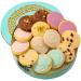 Cookie Gift Basket | Buttercream Frosting Shortbread Cookie Tin | Summer, Birthday, Him, Her Dessert Food Assortment | Bonnie and Pop