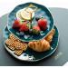 SHAOHUASC European Ceramic Double-Layer Skewer Plate Dessert Plate Cake Plate Flat Plate Jewelry Display Stand - Buy Online on GoSupps.com