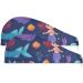 Cute Mermaid Fish Hair Towel 2 Pack | Super Absorbent Quick Dry Hair Turbans for Women & Girls - Buy Online on GoSupps.com
