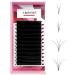 Easy fan lash extensions Rapid Blooming Volume lash extensions D Curl cashmere Fan lash extensions 0.07 Thickness 15mm Length Self Fanning Volume Lashes extension (D-0.07 15mm) 0.07-D 15mm