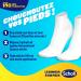 Dr. Scholl's Masque Pieds l'Amande et au Miel pour peaux s ches - En 20 minutes - Chaussettes de soin hydratantes non grasses et faciles utiliser - Masques et emballage recyclables - 1 paire - Buy Online on GoSupps.com