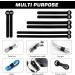 HAVE ME TD Reusable Cable Ties - 4+6+8+10inch - Black - 150PCS - Buy Online on GoSupps.com
