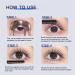 Vervaci Iron Rod Mascara Vervaci Mascara Vervaci Metal Rod Mascara Iron Wand Mascara 3d Curling Eyelash Iron Mascara Long Lasting Eye Makeup Mascara With Eyelash Curler (2PCS-Brown) - Buy Online on GoSupps.com