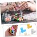Healvian 18 Pcs DIY Silicone Beads - Necklace Crafts & Teething Toy Charms - Assorted Colors - 3x1.4x1cm - Buy Online on GoSupps.com