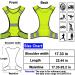 High Visibility Reflective Night Running Vest | Adjustable Strap | Lightweight & Breathable | Safety for Running, Jogging, Cycling, Hiking, Walking - Yellow - Buy Online on GoSupps.com