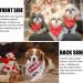 Dog Bandanas 4 Pack Dog Christmas Bandana Classic Buffalo Plaid Pets Scarf Triangle Bibs Neckerchief Set Pet Costume Accessories Decoration for Small Medium Large Dog and Cats 4PC Xmas - Buy Online on GoSupps.com