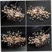 DOITOOL 1pc Bridal Comb Combs for Women Hair Accessories Crystal Headpiece Rhinestone Headwear Womens Hair Clips Handmade Headwear Pearl Hair Pin Bride Alloy Rhinestones Decorate - Buy Online on GoSupps.com