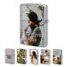 VkeId Custom Lighter Housing - Personalized Lighter Case with Pictures Text Logo Customized Lighter Box Cover for Mom Grandma Wife Girlfriend (P&T Single) Mothers Day Gift 01 Single